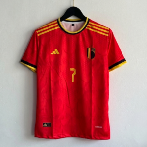 BELGIUM 2026 HOME KIT DE BRUYNE PREMIUM EMBROIDERY