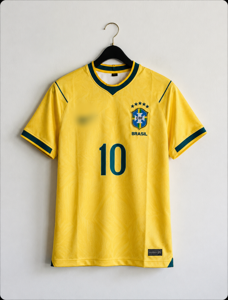 BRAZIL 2026 HOME KIT NEYMAR PREMIUM EMBROIDERY