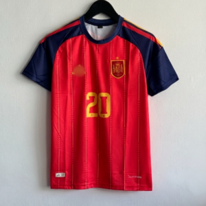 SPAIN 2026 HOME KIT PEDRI PREMIUM EMBROIDERY