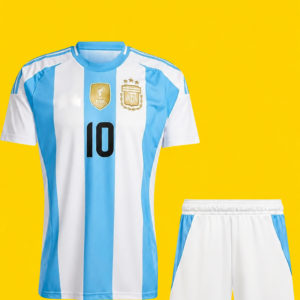KIDS JERSEY - MESSI ARGENTINA PREMIUM FABRIC