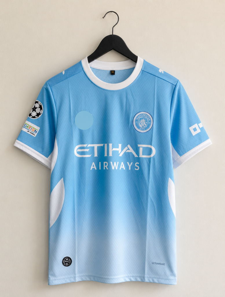 MANCHESTER CITY 26/27 SEASON HOME KIT EMBROIDERY MASTER QUALITY