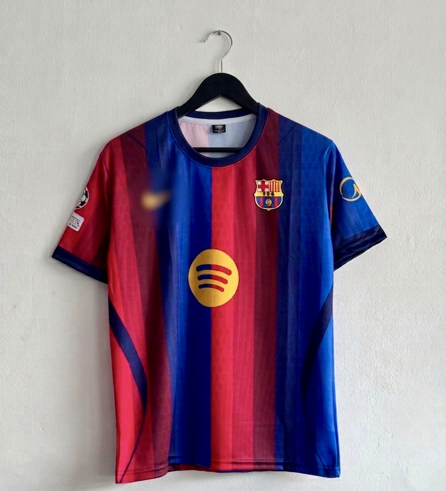 BARCELONA 2026-27 HOME KIT PREMIUM SUBLIMATION- PEDRI