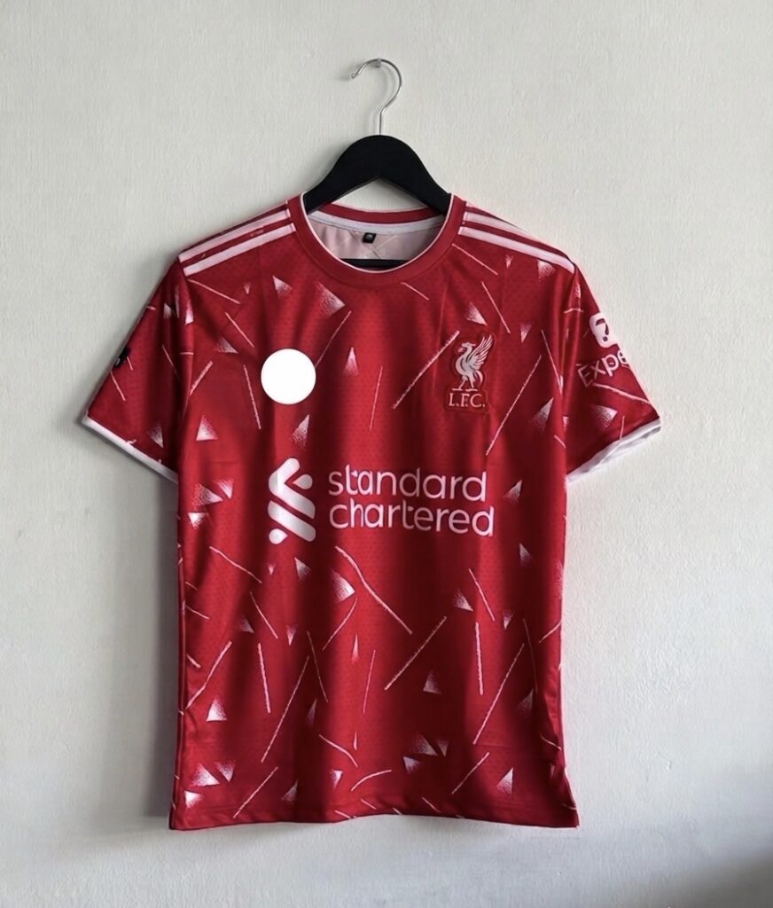 LIVERPOOL HOME KIT 26/27 MASTER QUALITY PREMIUM EMBROIDERY