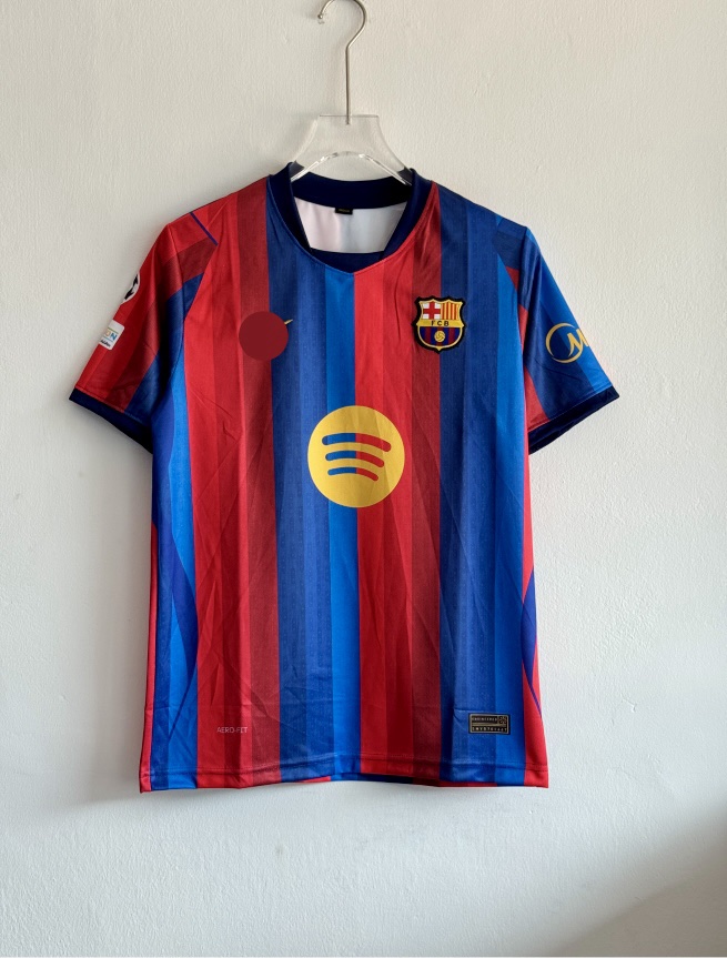 BARCELONA HOME KIT 26/27 MASTER QUALITY PREMIUM EMBROIDERY