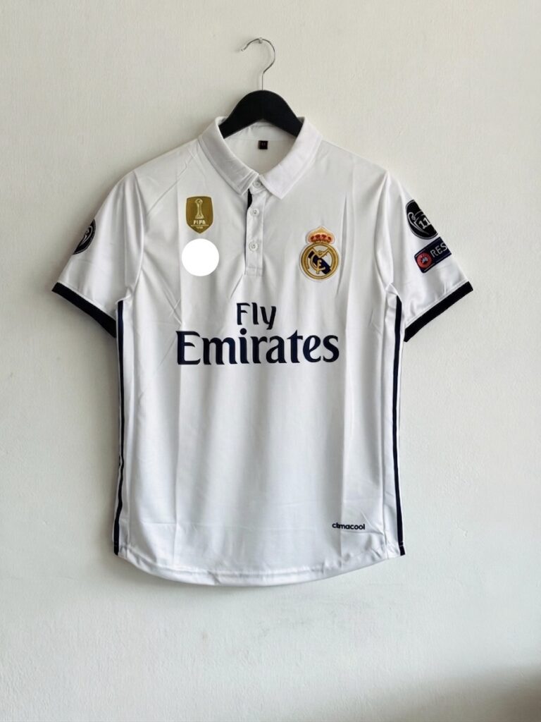 REAL MADRID 16/17 SEASON RONALDO MASTER QUALITY PREMIUM EMBROIDERY