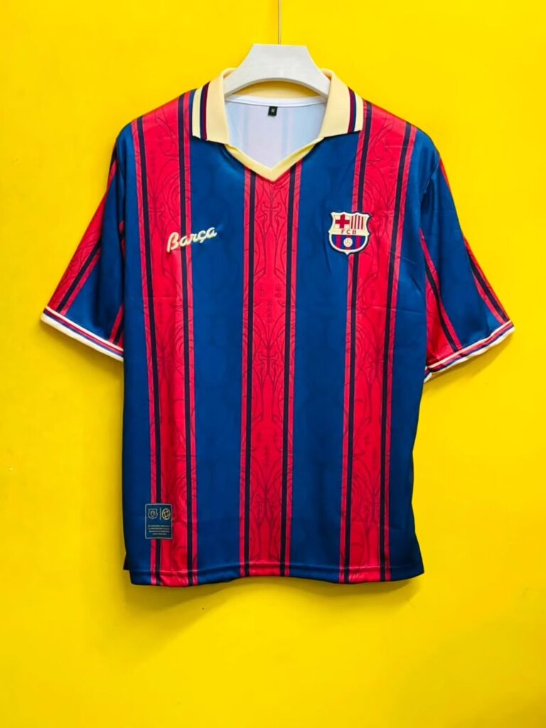 BARCELONA 125th ANNIVERSARY FIVESLEEVE EMBROIDERY KIT MASTER QUALITY CRUYFF