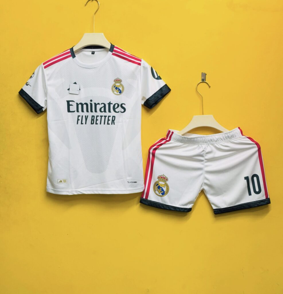 REAL MADRID 2026/27 KIDS JERSEY SHORT'S