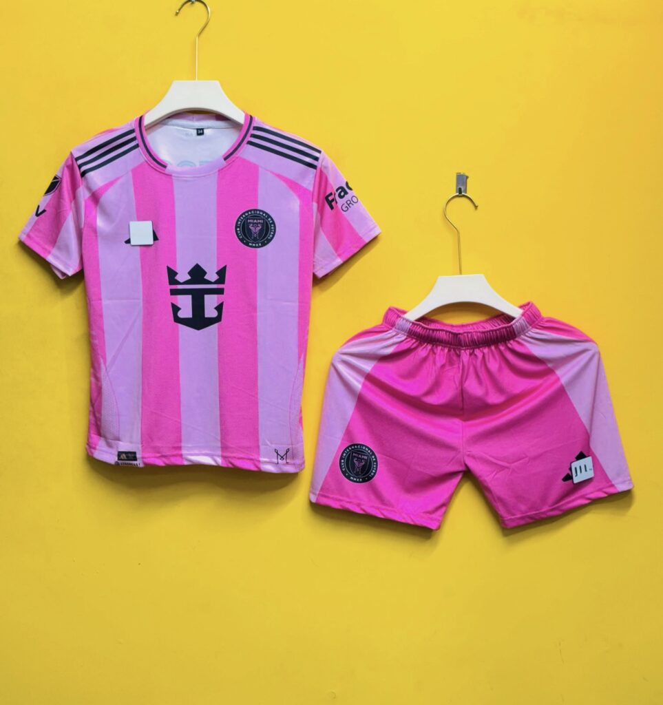 INTER MIAMI MESSI KIDS JERSEY SHORTS